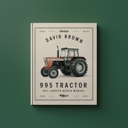 David Brown 995 Tractor Full Service Manuel de réparation PDF Télécharger