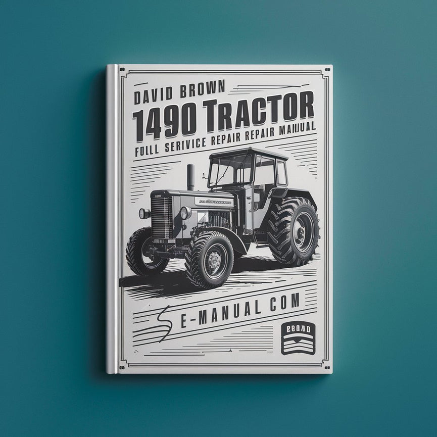 Manual de reparación de servicio completo del tractor David Brown 1490 Descargar PDF