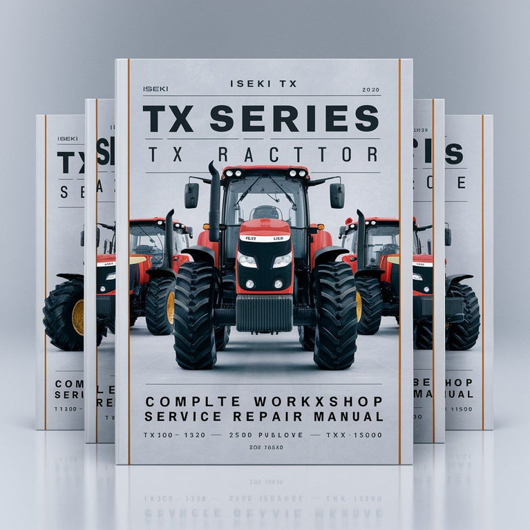 Iseki TX Series Tractor Workshop Service Repair Manual (TX1000, TX1300, TX1500) PDF Download