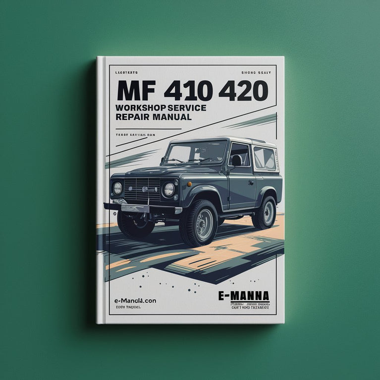 MF 410/420 Workshop Service Manual PDF