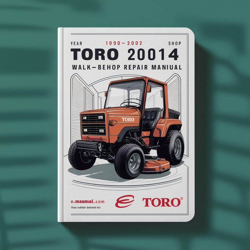 1990-2002 Toro 20014 Cortacésped con operador a pie PDF Descargar manual de reparación/servicio en taller