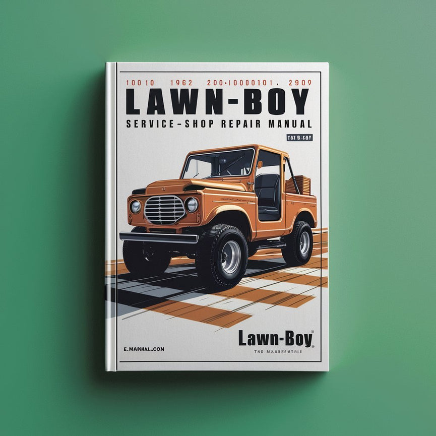 Lawn-Boy C71 Service and Shop Repair Manual (PDF Download)