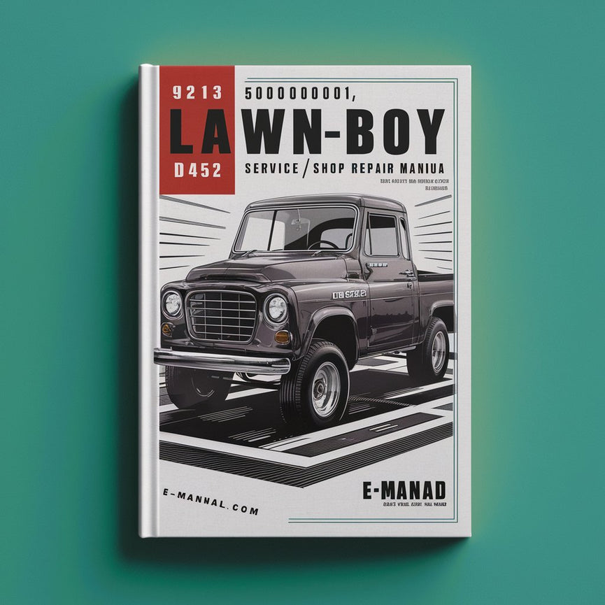 Lawn-Boy D452 Service/Shop Repair Manual