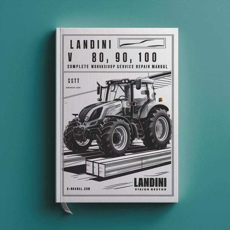 Landini Vision 80/90/100 Tractor Workshop Manual (PDF)