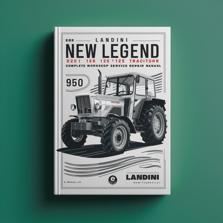 Landini New Legend TDI 125-165 Tractor Workshop Manual (PDF)