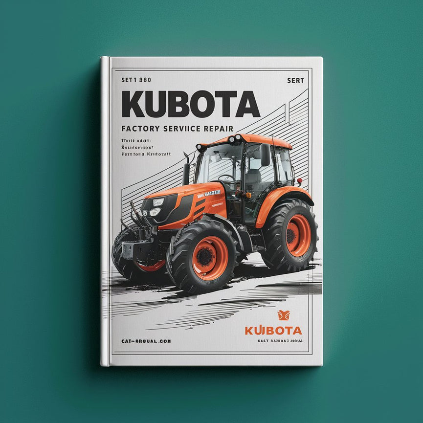 Manuel de réparation du service d'usine du tracteur Kubota G1800 Télécharger le PDF