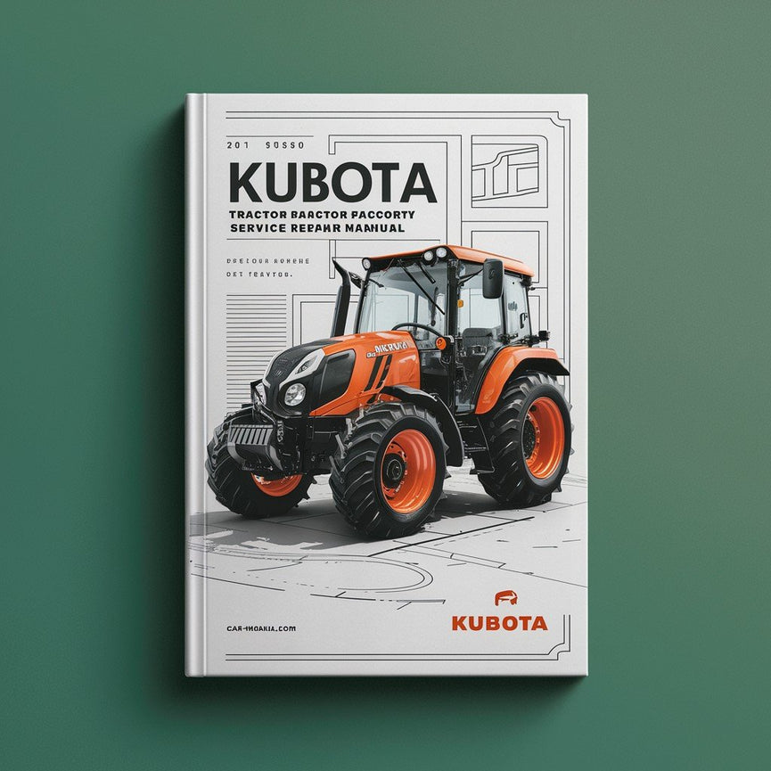 Manuel de réparation du service d'usine du tracteur Kubota G1900 Télécharger le PDF