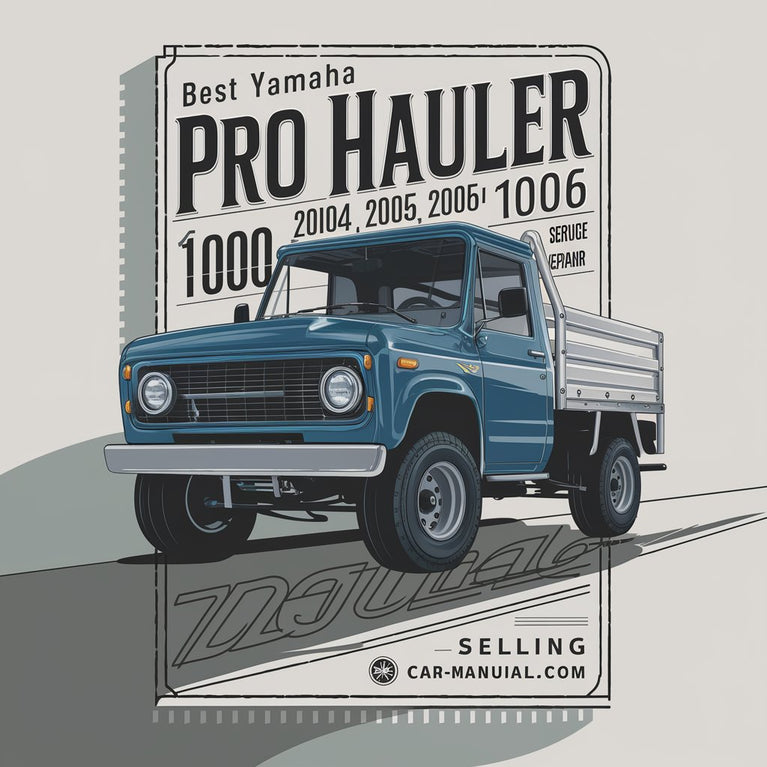 Best Yamaha Pro Hauler 700 1000 - 2004 2005 2006 - Service Repair Manual - PDF Download # SELLING