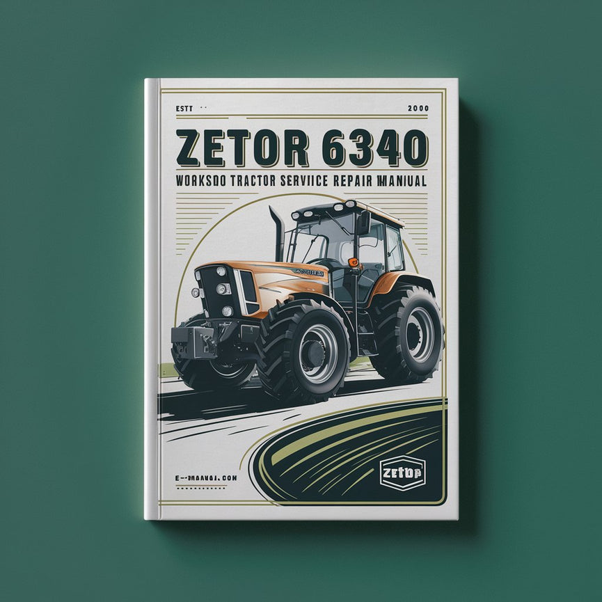 Zetor 6340 Turbo Tractor Workshop Service Manual PDF