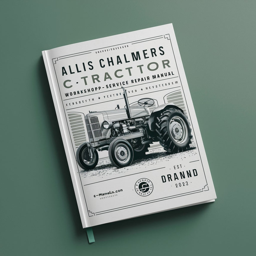 Manual de reparación de servicio de taller de tractores Allis Chalmers C Descargar PDF