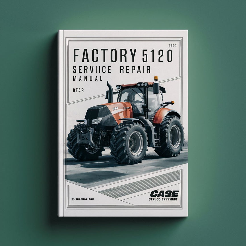 Manual de reparación del servicio de fábrica Case IH 5120 Descargar PDF