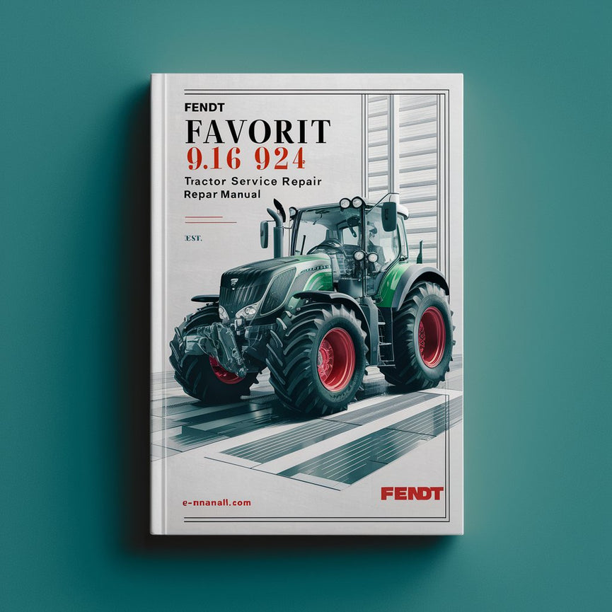 Manual de reparación del servicio del tractor Fendt Favorit 916 920 924 926 Descargar PDF