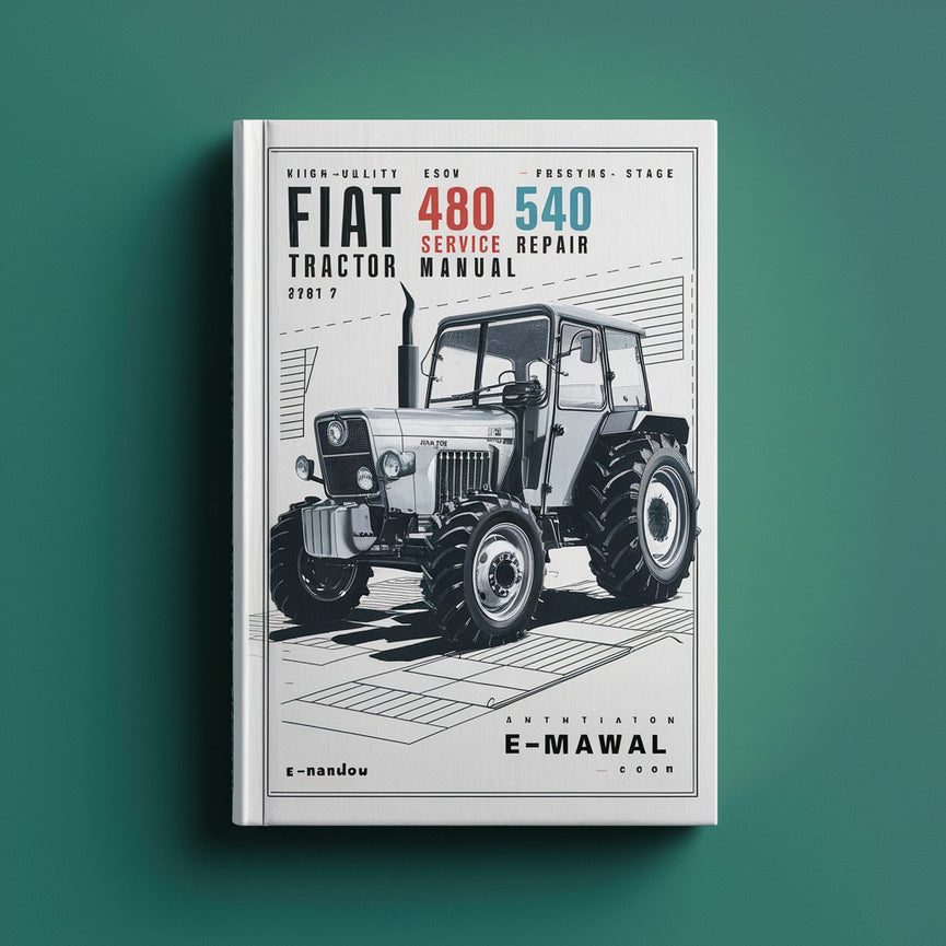 Fiat 480 500 540 640 DT tractor Service Repair Manual PDF Download