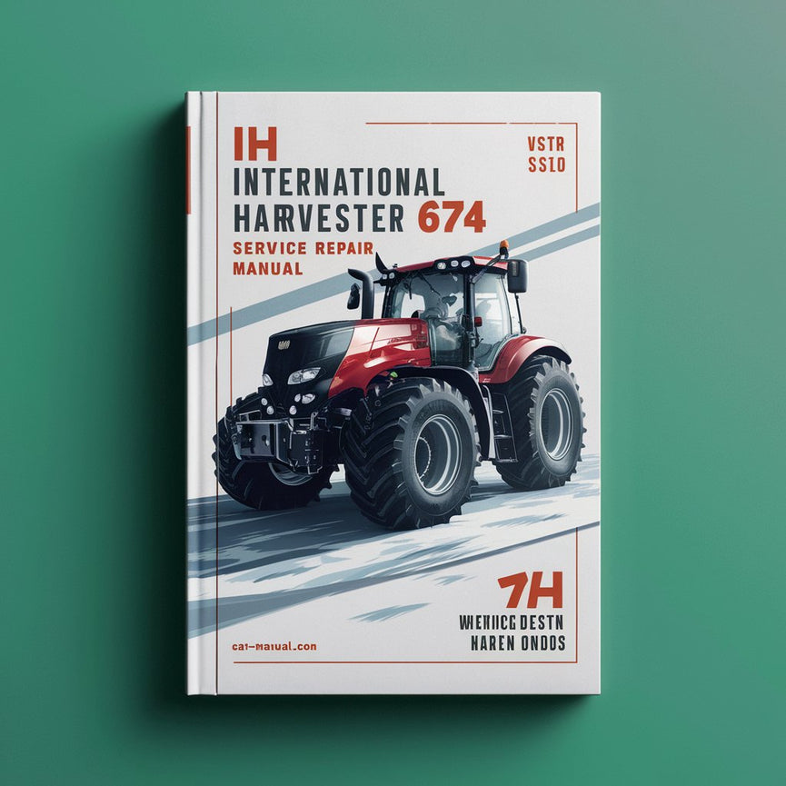 IH International Harvester 674 Manual de servicio de reparación Descargar PDF