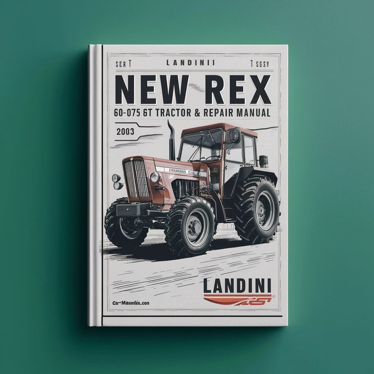 Landini New Rex 60 70 80 75 85 95 105 GE F GT Tractor Manual completo de servicio y reparación Descargar PDF