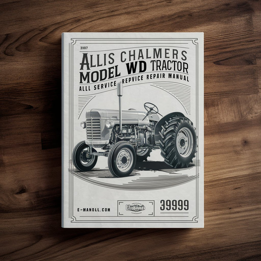 Manual de reparación de todos los servicios del tractor Allis Chalmers modelo WD Descargar PDF