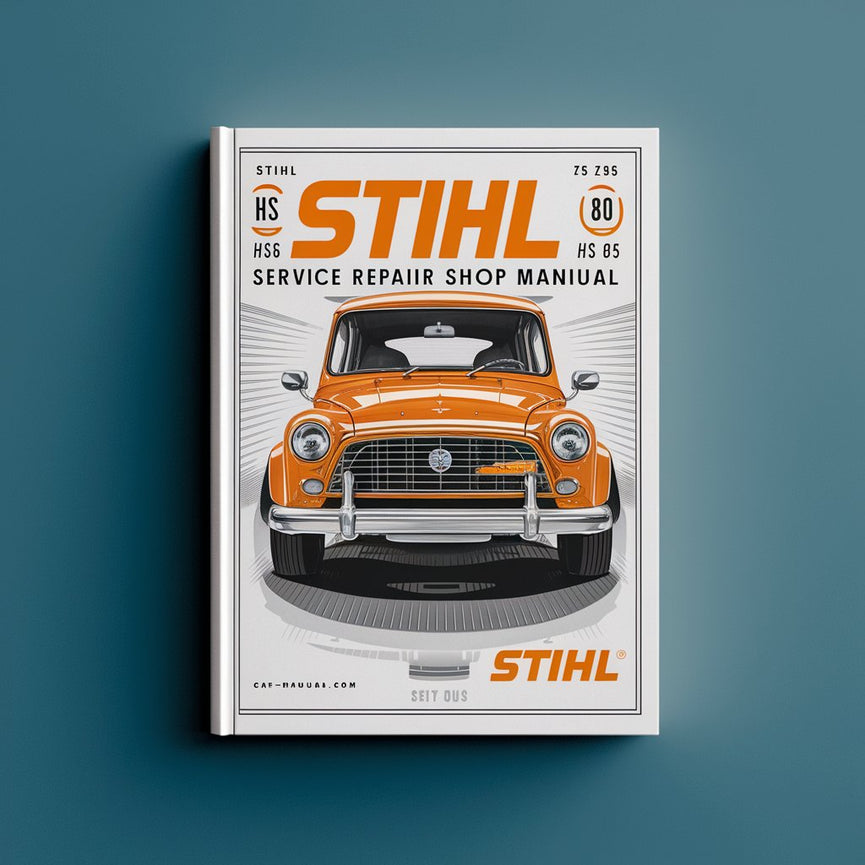 Stihl HS 75 HS 80 HS 85 y BG 75 Manual de taller de reparación de servicio Descargar PDF