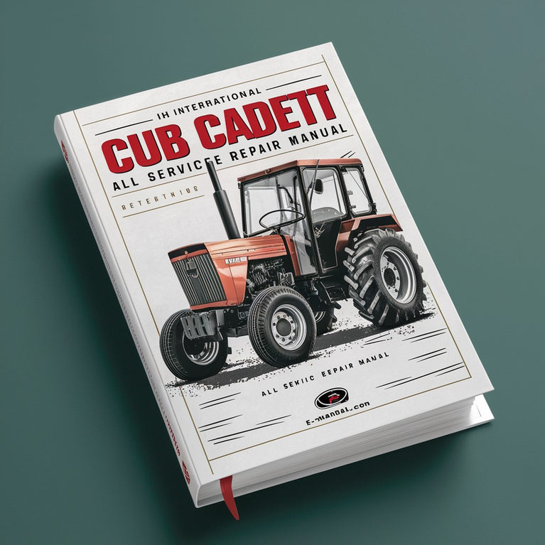 International IH Cub Cadet 123 Tractor All Service Repair Manual