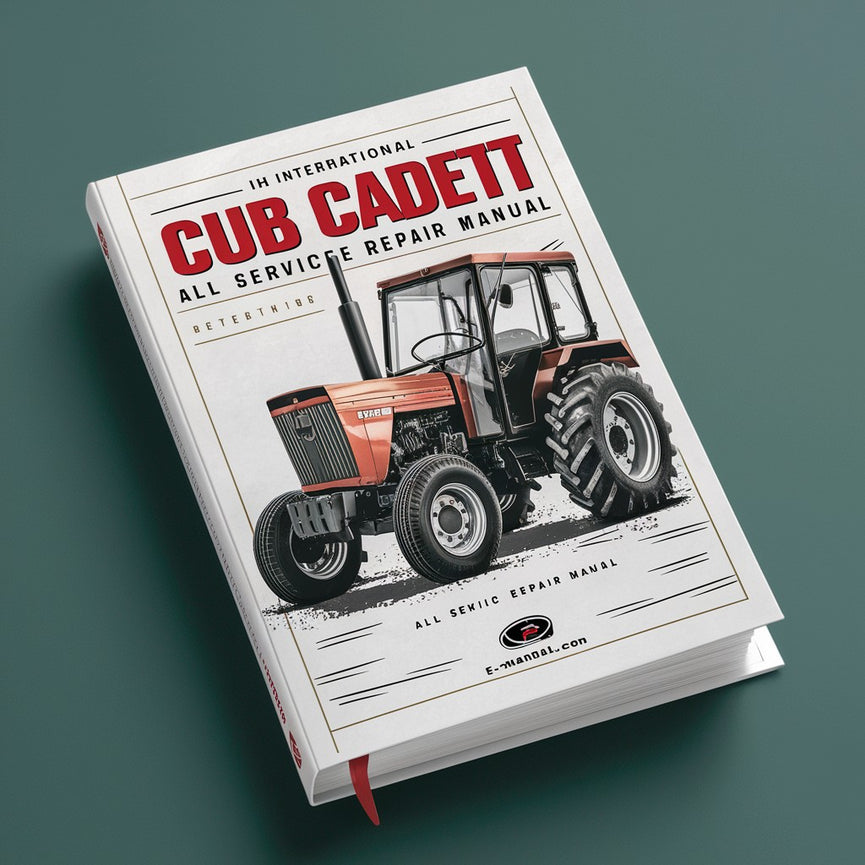 International IH Cub Cadet 123 Tractor All Service Repair Manual