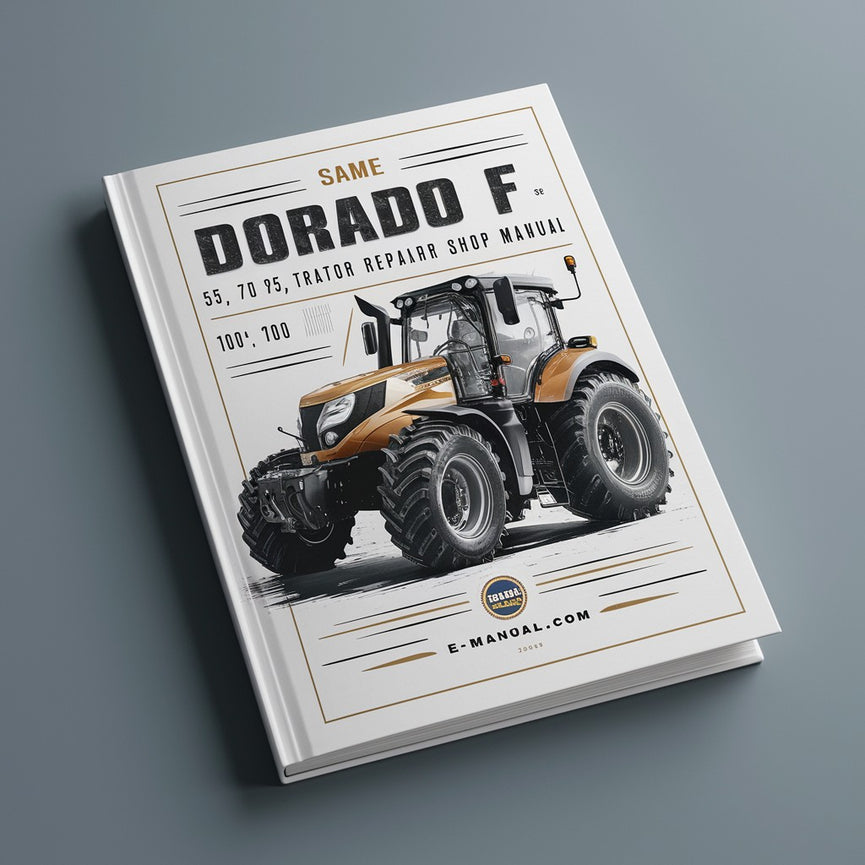 Même Dorado F 55 70 75 90 100 Manuel d'atelier de réparation de service de tracteur Télécharger le PDF