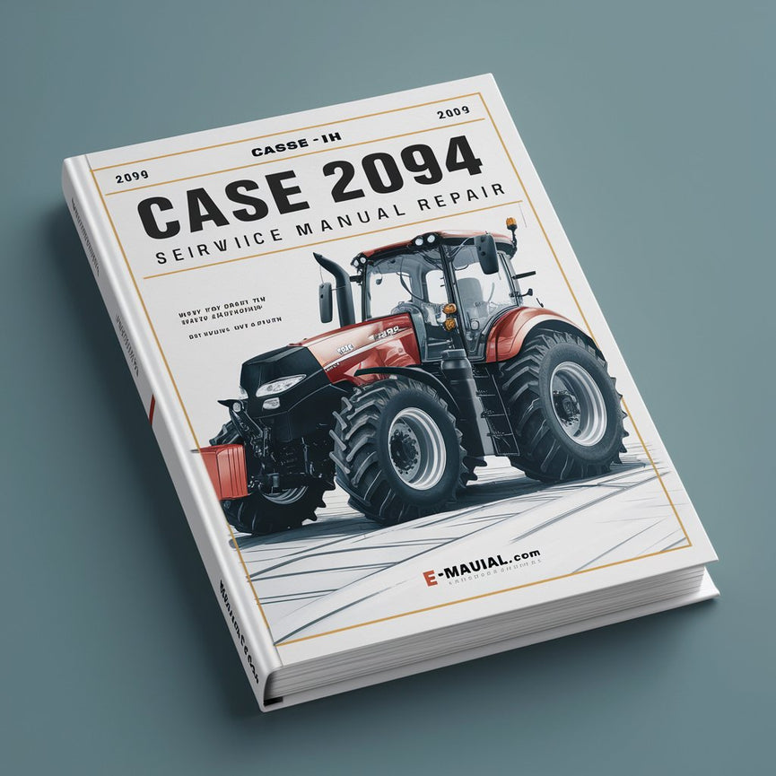 Case IH 2094 Tractor WSM Service Manual Réparation PDF Télécharger