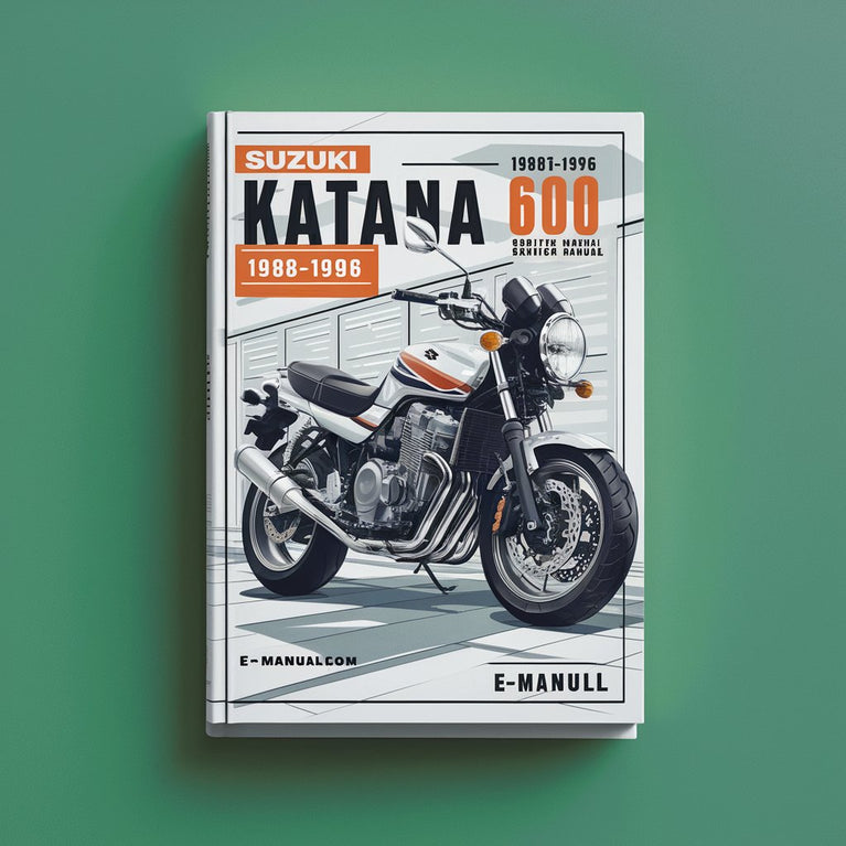 Suzuki Katana 600 1988-1996 Workshop Service Manual PDF Download