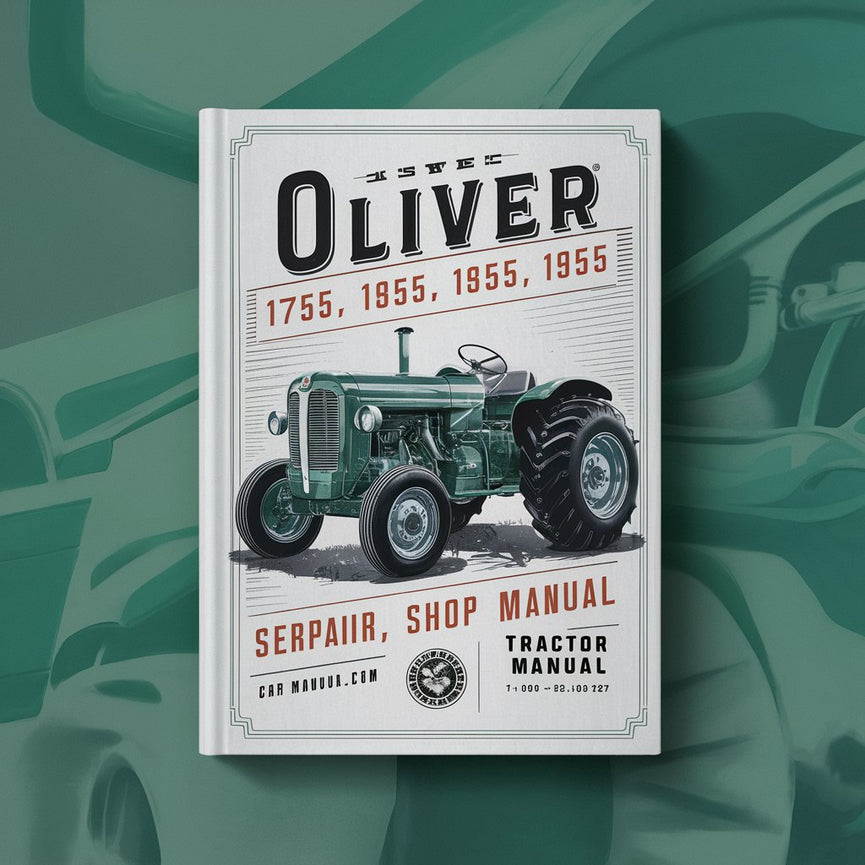 Oliver 1755 1855 1955 Manuel d'atelier de réparation de service de tracteur