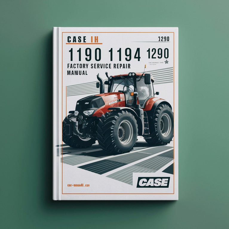 Case IH 1190 1194 1290 Factory Service Repair Manual PDF Download