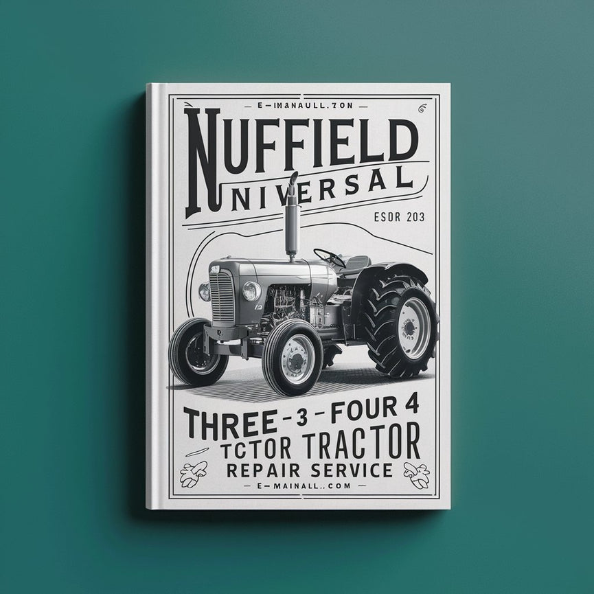 Servicio PDF de reparación de tractores Nuffield Universal Three 3 Four 4