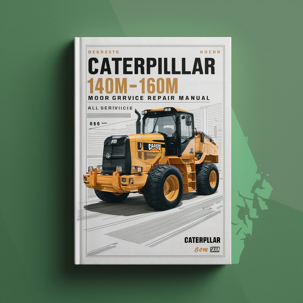 Caterpillar 140M-160M Motor Granders All Service Repair Manual