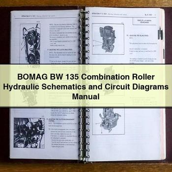 BOMAG BW 135 Combination Roller Hydraulic Schematics and Circuit Diagrams Manual PDF Download