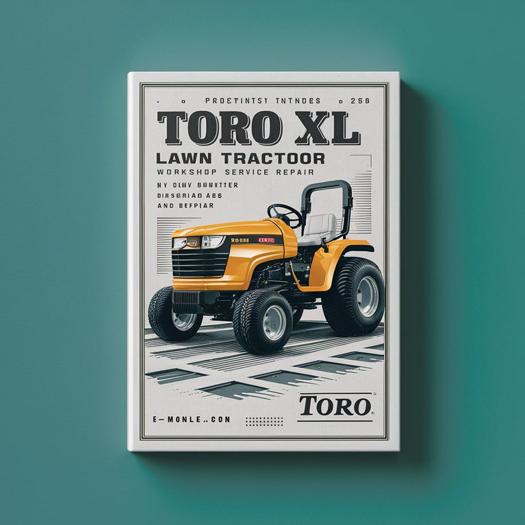 Toro Xl Lawn Tractor Workshop Service Manual Repair PDF Download