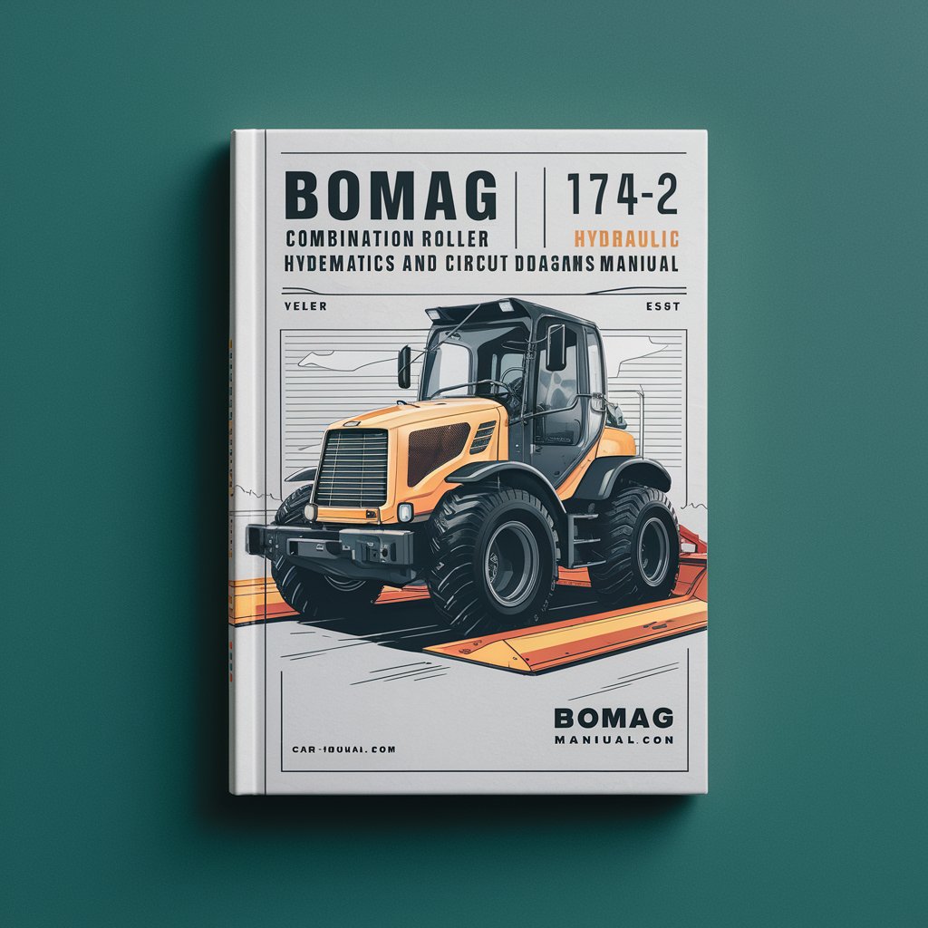 BOMAG BW 174-2 Combination Roller Hydraulic Schematics and Circuit Diagrams Manual PDF Download