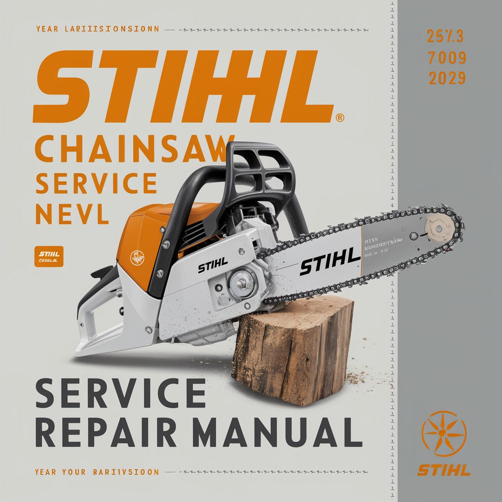 STIHL CHAINSAW Service Repair Manual PDF Download
