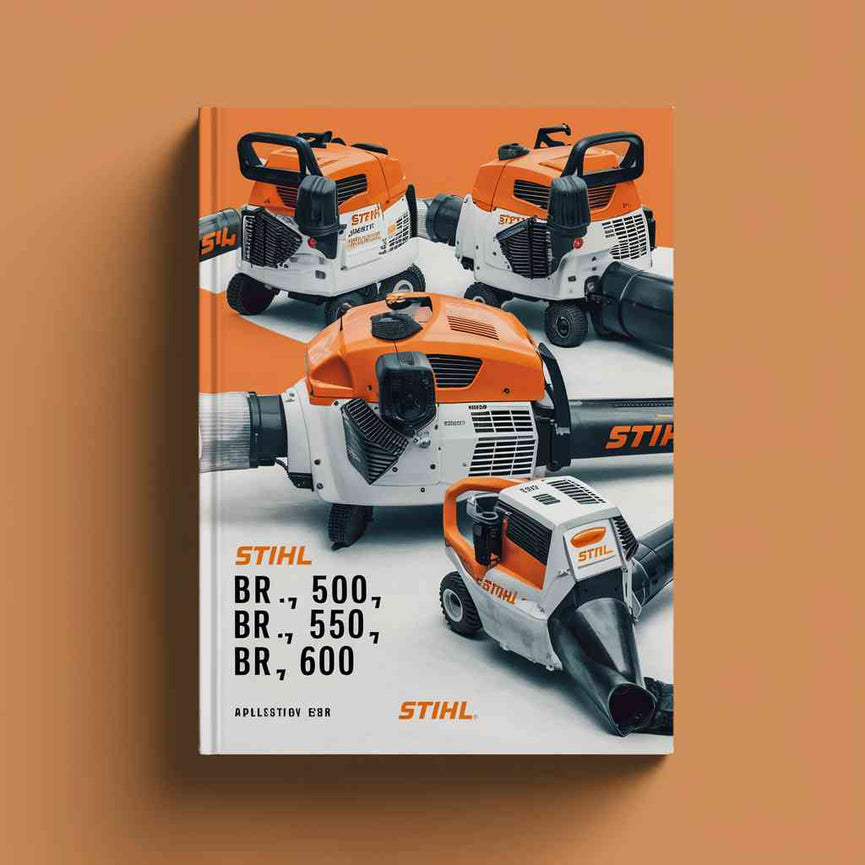 Stihl BR 500 BR 550 BR 600 Blower Complete Workshop Service Repair Manual PDF Download