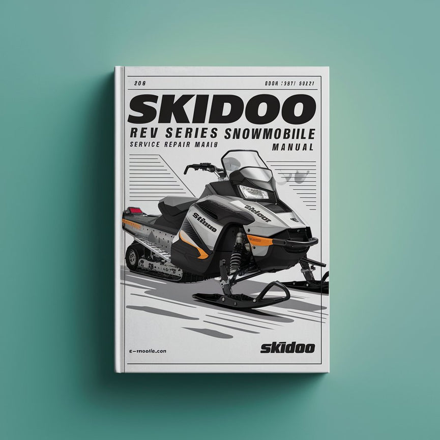 Skidoo REV Series Snowmobile 2004 Manuel d'entretien PDF Télécharger