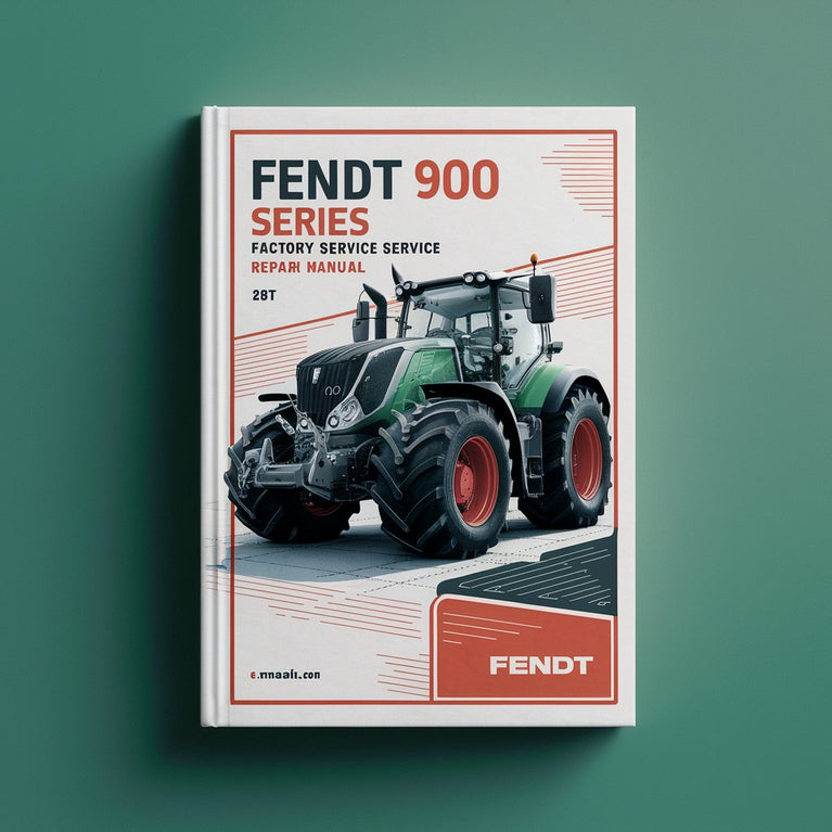 Fendt 900 Series Tractor Factory Repair Manual PDF