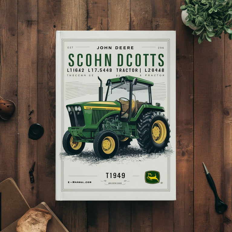 John Deere Scotts L1642 L17.542 L2048 L2548 Lawn Tractor TM1949 Technical Service Manual PDF Download