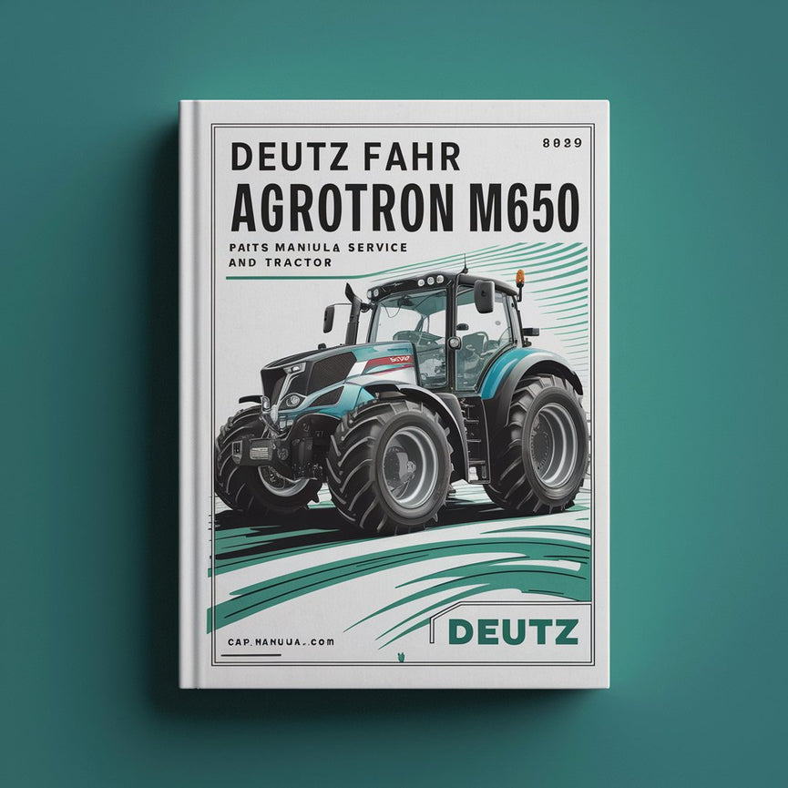 Deutz Fahr Agrotron M650 Parts Manual and Service Tractor PDF Download