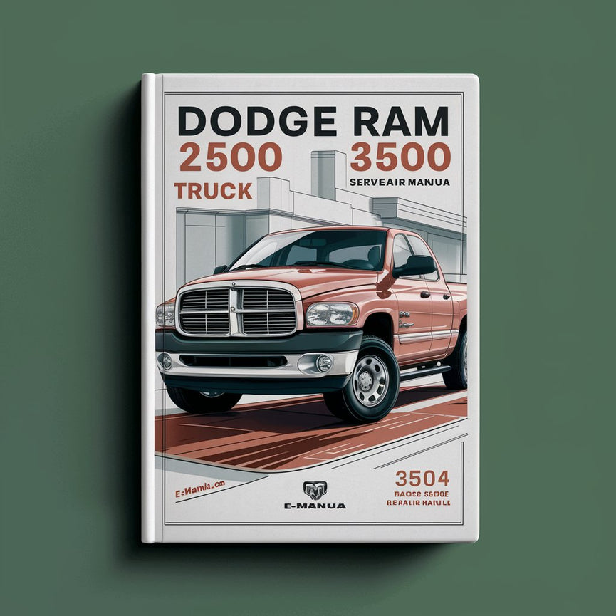 Dodge RAM 1500 2500 3500 Truck 2004 Manuel d'entretien d'usine PDF Télécharger