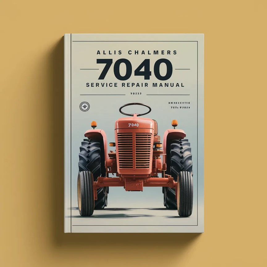 Allis Chalmers 7040 Service Repair Manual PDF Download