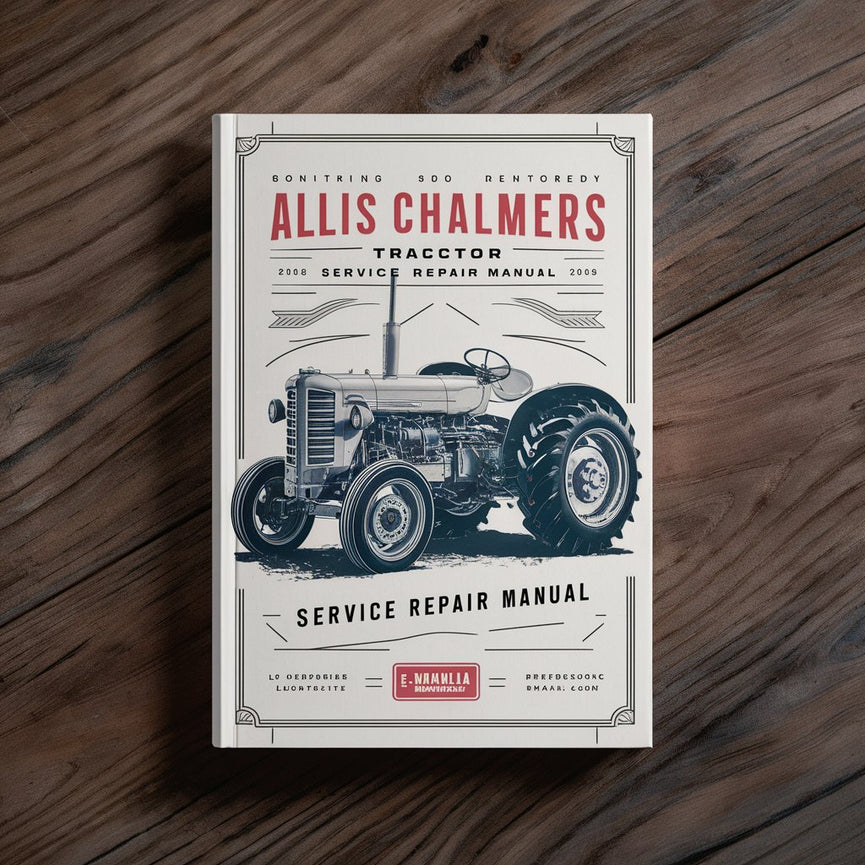 Allis Chalmers B Tractor Service Repair Manual Télécharger le PDF