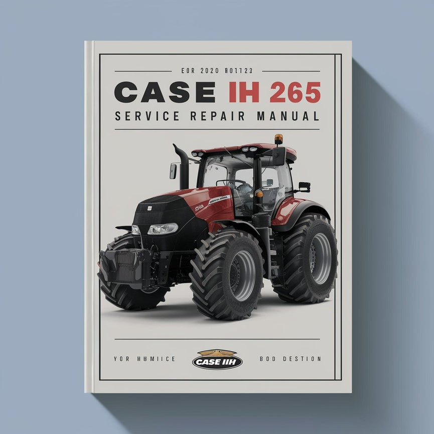 Case IH 265 Service Reparationshandbok