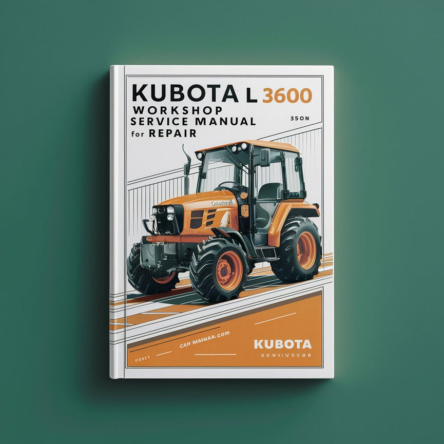 Kubota L 3600 Manuel d'entretien d'atelier pour la réparation