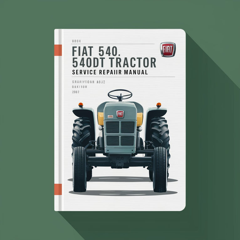 Fiat 540 540DT tractor Service Repair Manual