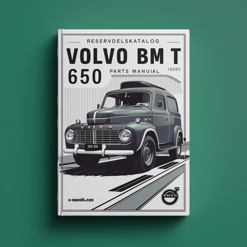 Reservdelskatalog Volvo Bm T 650 Manual de piezas en alemán Descargar PDF