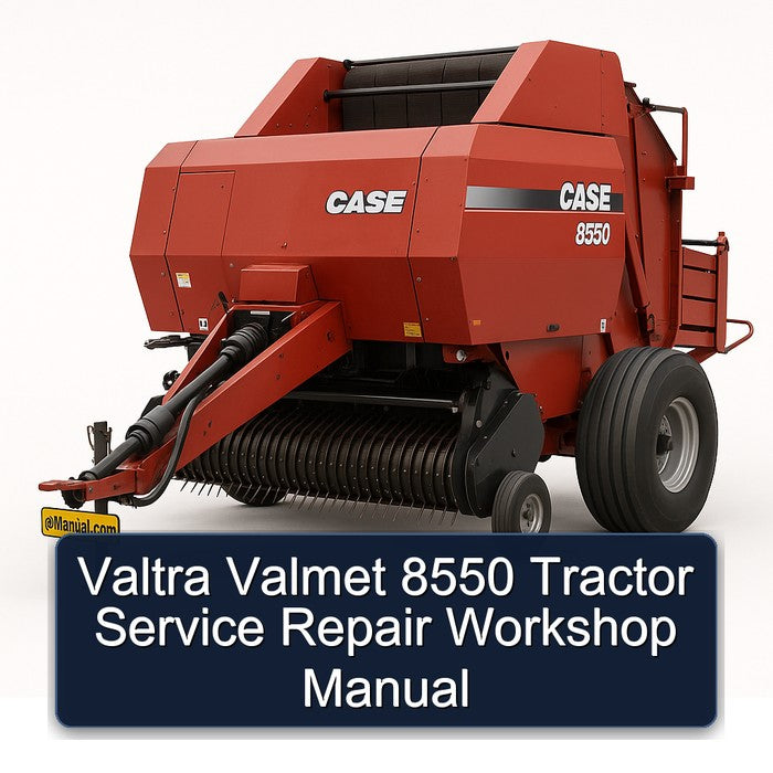 Valtra Valmet 8550 Tractor Service Repair Workshop Manual