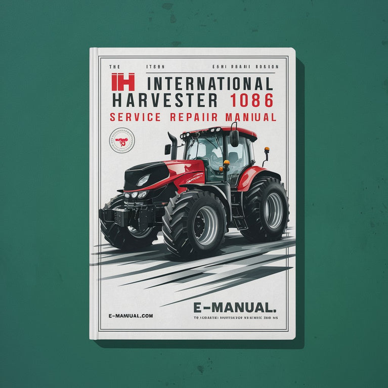 IH International Harvester 1086 Service Repair Manual