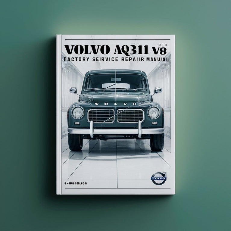 Volvo AQ311 5.7L (350) V8 Factory Service Repair Manual