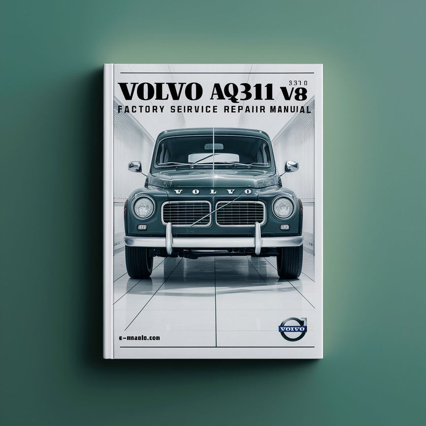 Volvo AQ311 5.7L (350) V8 Factory Service Repair Manual